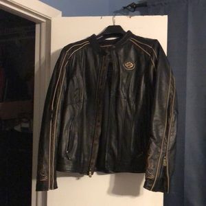 Harley Davidson leather riding jacket